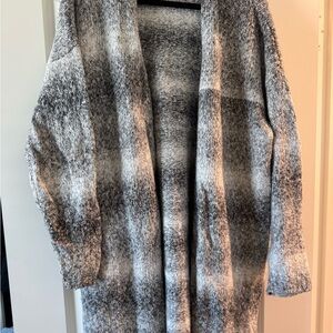 Lane Bryant Black and Gray Women's Cardigan